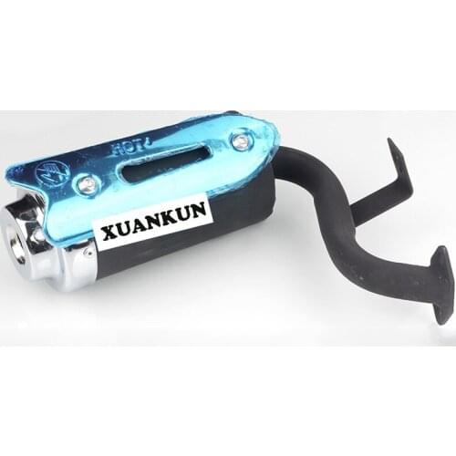 Scooter Moped Accessories Two-stroke Engine Muffler Exhaust Pipe Chimney