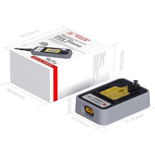 Qianli Constant Temperature BGA Glue Removal Station for iPhone CPU/Nand flash/Fingerprint Cable Hot Stone Preheating Platform