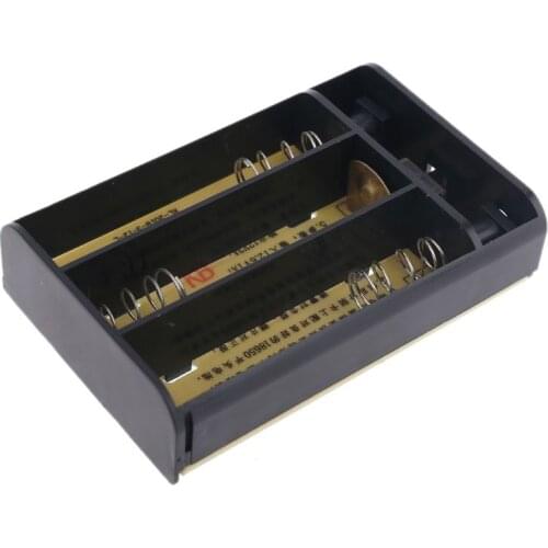 Universal DIY 3x 18650 Battery Case Box 12V Mobile UPS Power Supply Charger for LED Light WiFi Router and more E56B