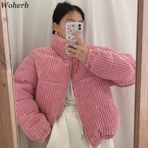 Женские осенние парки Woherb China At AliExpress