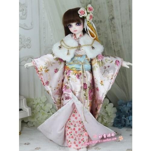 1/4 1/3 scale BJD Japanese yukata kimono sets clothes accessories for BJD/SD doll,Not included doll,shoes,wig and other A0335
