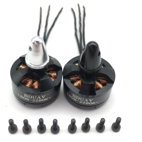 1pcs 1806 2280KV Clockwise CW CCW Brushless Motor Mini Multi-rotor Motor for 250 Across FPV 260 RC Quadcopter Aircraft