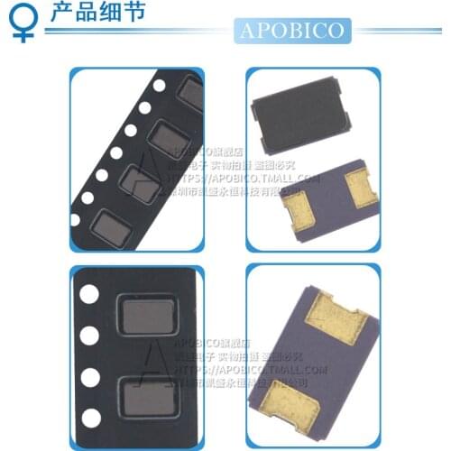 10pcs 8MHZ 10MHZ 11.0592MHZ 12.000MHZ 13.56MHZ 16.000MHZ 20.000MHZ 24.000MHZ 8.000MHZ 2Pin 5032 smd quartz resonator Crystal