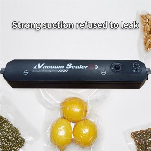 220V/110V Kitchen Vacuum Sealer For Food Storage Automatic Household Food Vacuum Sealer Packaging Machine with 10Pcs Bags