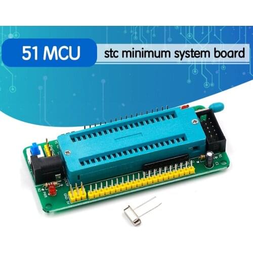 51 avr mcu minimum system board development board learning board stc minimum system board microcontroller programmer