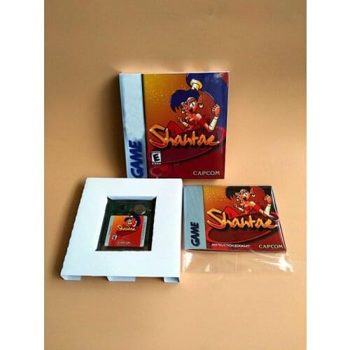 8bit game card : Shantae ( Box+Manual+Cartridge!! )