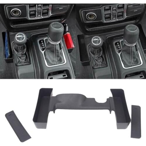 Car Gear Tray Gear Shift Storage Box for Jeep Wrangler JK 2007-2017 Accessories
