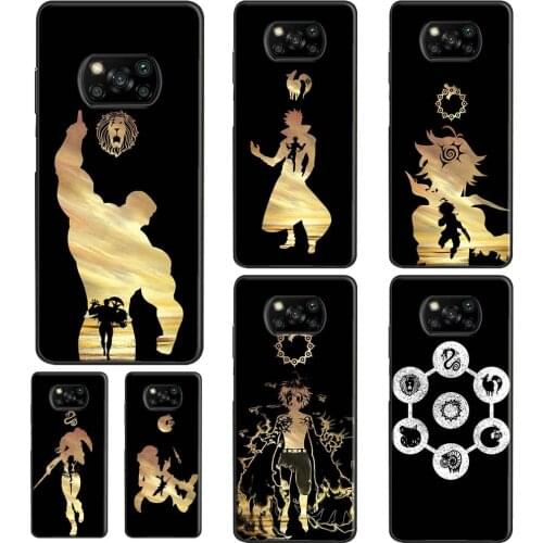 Nanatsu no Taizai Seven Deadly Sin For Xiaomi Mi 11 Ultra Note 10 Lite Mi 9T 10T Pro Case For POCO M3 X3 Pro F1 F2 F3 Cover