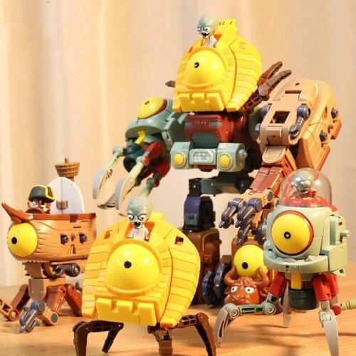 Cartoon Zombie Deformation Toy Childrens Educational Puzzle Assembling Male Baby