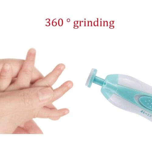 Baby Nail Scissors Infant Nail File Electric Safe Fingernail And Toenail Grooming Manicure Kit For Newborn Nail Clipper Cutter