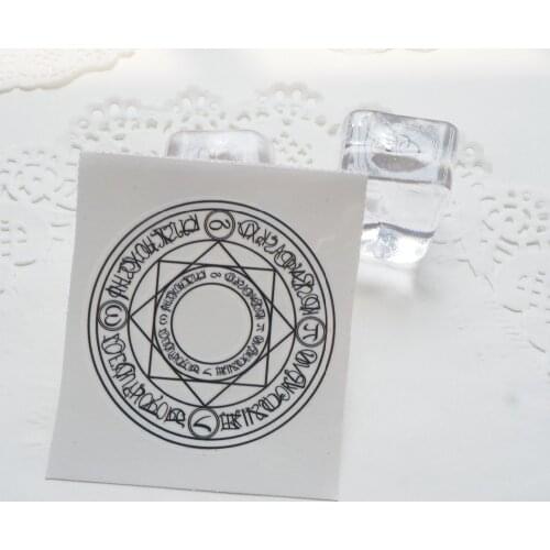 CARDCAPTOR SAKURA Nanoha Takamachi magic cosplay Animation Cartoon logo tatoo tattoo Sticker XR048