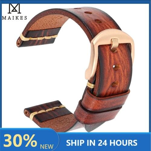 MAIKES Mens Gold Watch