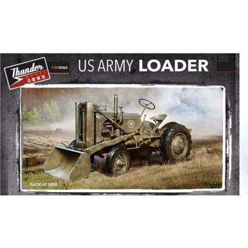 Thunder Model #35002 1/35 U S Army Tractor Loader model kit