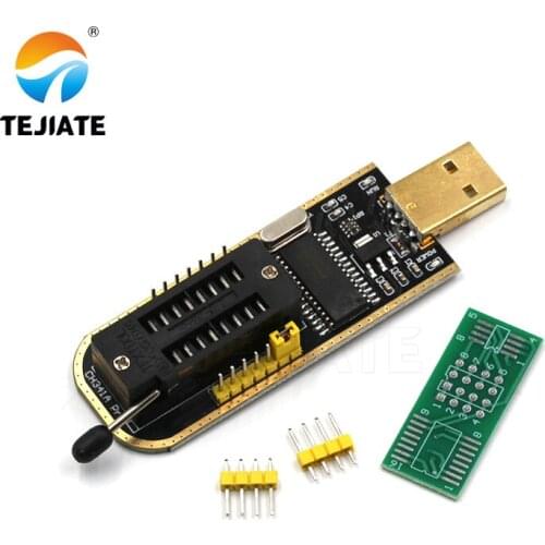 1PCS WCH341A Gold-colour Type Reflesh Module Unit USB Mainboard Routing LCD Modular Programmer BIOS/FLASH/24/25 DVD-RW