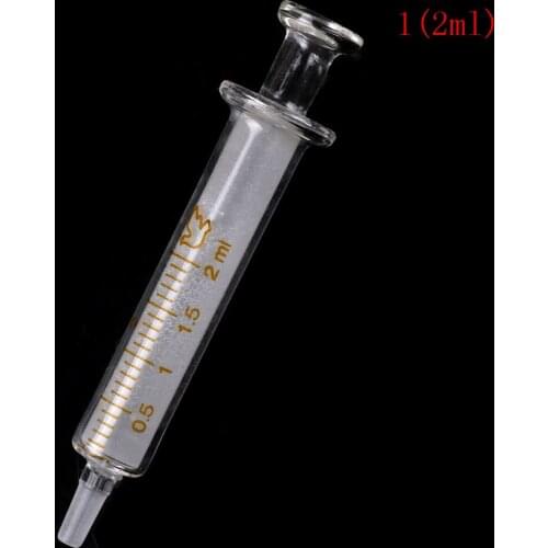 2ML 5ML 10ML 20ML sampler dispensing with ink chemical medicine Glass syringe injector