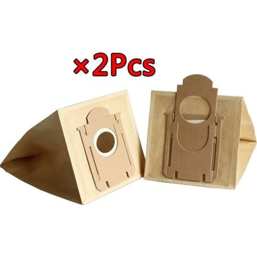 2Pcs Vacuum Cleaner Part Replacement Parts Dust Paper Bags FC8021 HR6999 For Philips FC8202 FC8220 FC9083 HR8360 FC8614 HR8378