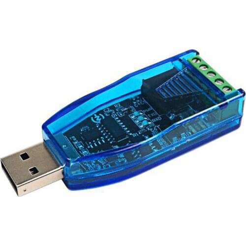 2021 New Isolated Industrial USB to RS485 Communication Module TVS Protection Short Circuit Protective Converter Module