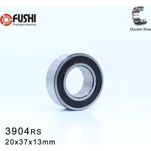 3904-2RS Bearing 20*37*13 mm ( 1 Pc ) 3904 2RS Double Row Sealed 3904 RS Angular Contact Ball Bearings