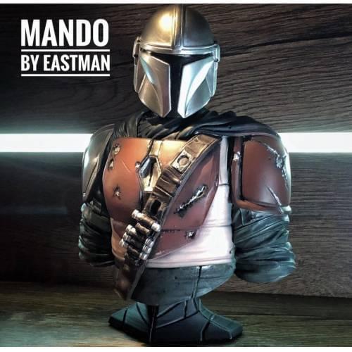 The Mandalorian Büst Star Wars 3D Print 15 Cm
