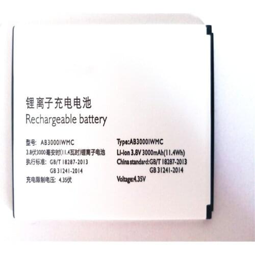 3000mAh Battery for philips S326 XENIUM CTS326 AB3000IWMC Mobile Phone Batterry with phone stander