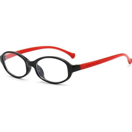 Kids Glasses Boy Girl Game Reading Computer Protective Goggle Fashion Children Glasses Plain Kids ROUND Anti Blue Light Eyewear