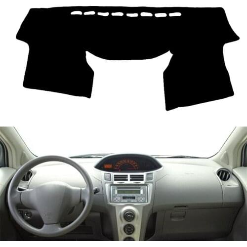 For Toyota Vitz Yaris Daihatsu Charade XP90 2005-2010 2011 Dashboard Cover Mat Pad Dash Sun Shade Protect Carpet Car Accessories