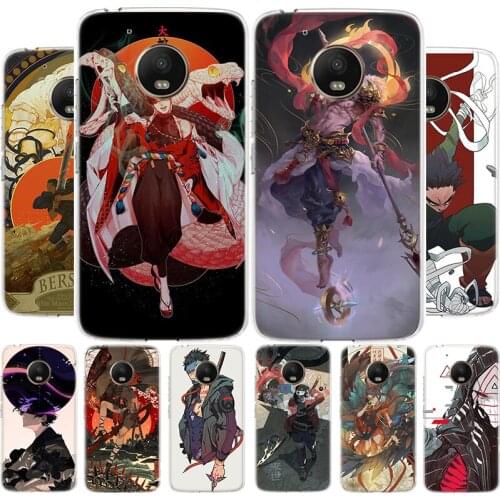 Warriors anime cool Phone Case For Motoralo Moto G9 G8 G7 G6 G5 E6 E5 E4 Plus Power Play One Macro Action Cover Coque