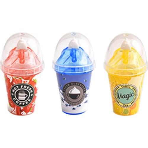 Cute Kawaii Milk Tea Cup milk Correction Tape For Kids Gift School Supplies Materials Korean Stationery Novelty Wholesale Item