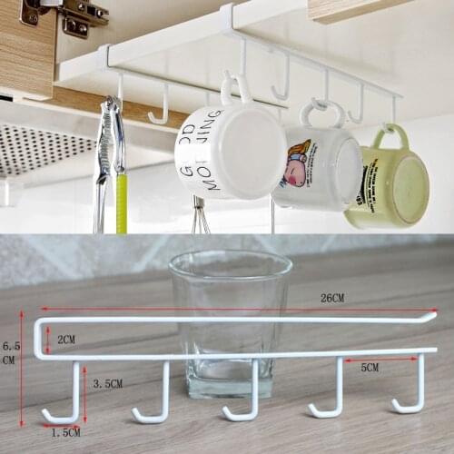 Multifunctional Iron Kitchen Storage Rack Cupboard Hanging Hooks Cup Cooker Storage Holder Dish Hanger Shelf Bathroom Organizer