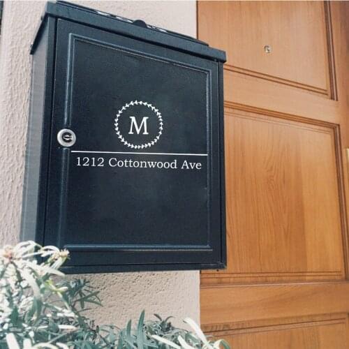 Mailboxn Stickers Home Decoration Accessories Living Room Wall Decoration Murals