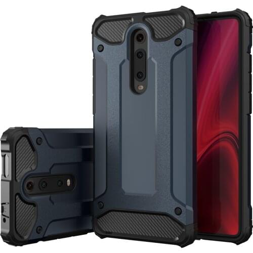 100 pcs For Xiaomi Redmi K20 K20 pro Anti-knock Shockproof Rugged Hybrid Armor Case Cover For Xiaomi Note10