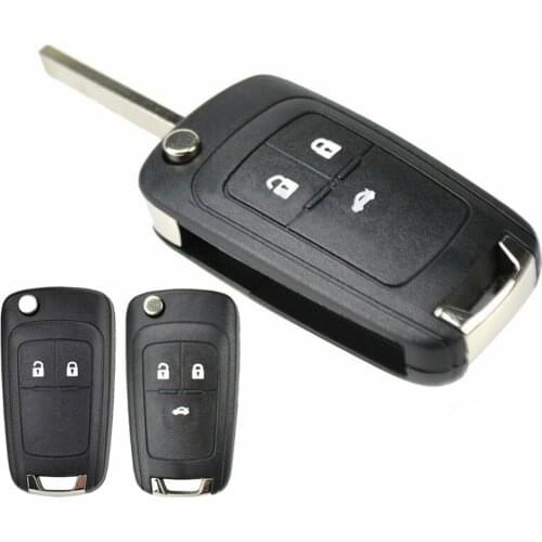 Car 2-3 Buttons Smart Remote Key Shell Case For Chevrolet Cruze Spark Orlando Aveo Opel Vauxhall Karl Insignia Holden Colorado