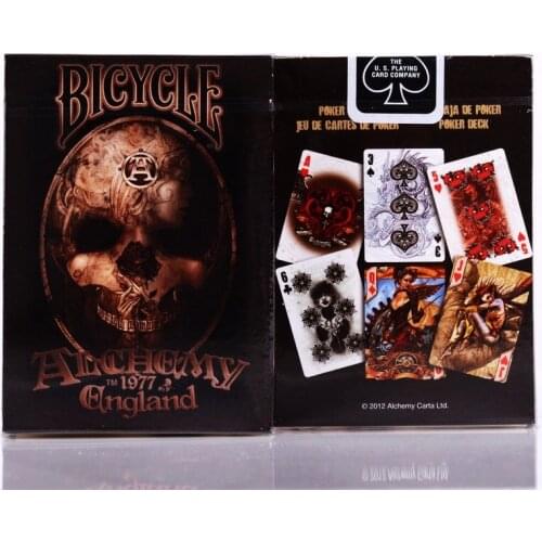 Bicycle Alchemy ll Gothic England Playing Cards Deck USPCC Collectible Poker Magic Card Games Magic Tricks Props