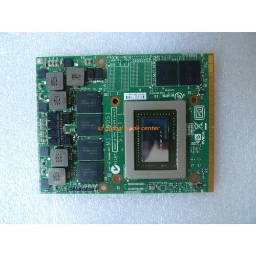 Original MS-1W051 MS1W051 1W051 video card GTX670M GTX 670M N13E-GS1-LP-A1 graphgic card VER:1.1 FOR MSI full tested