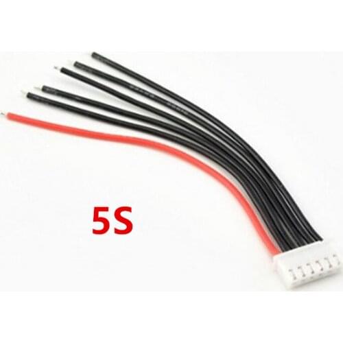 10cm RC Lipo battery balance charger plug 6s/5s cable for RC Helicopter 5 pcs XH5S/XH6S