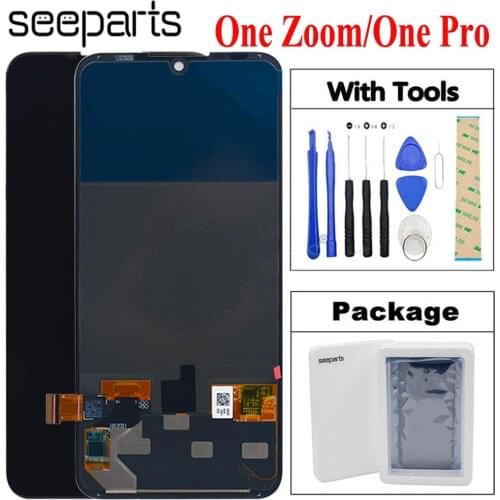 100% Tested For Motorola Moto One Zoom LCD Display Touch Screen Digiziter Assembly 6.39"for Moto One Pro LCD One Pro XT2010 LCD