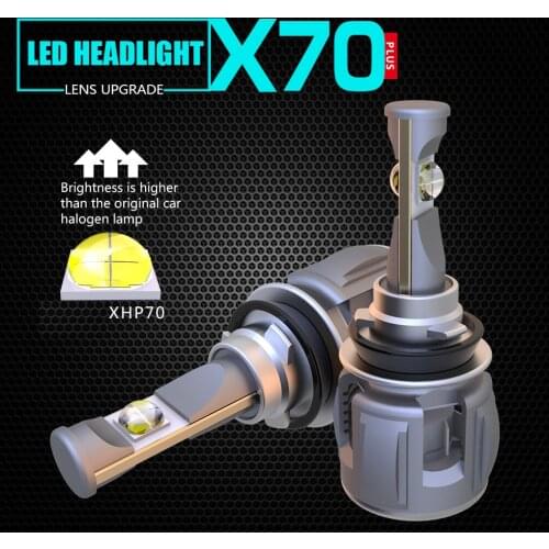2PCS car light H4 H7 LED H11 9005 HB3 9012 D2S D2H LED headlamp 120W 15600LM 6000K H8 H9 9006 HB4 auto headlight fog lamp bulbs