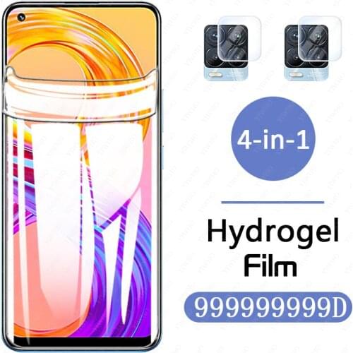 7 5g Transparent Hydrogel Film for Realme 8 Pro Screen Protector 3D Film for Oppo Realme 8 7 6 Pro 7i global Not Tempered Glass