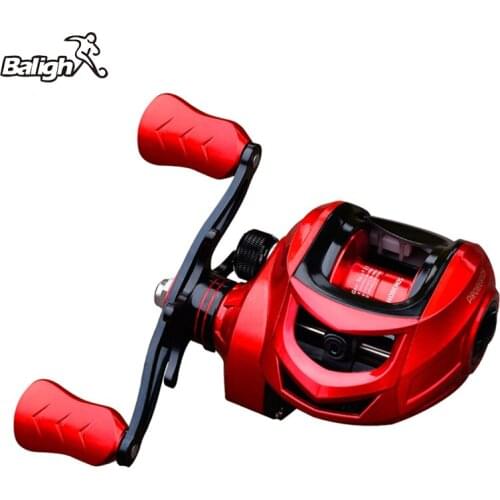 Balight 10KG Max Drag Fishing Reel 7.2:1 Bait Casting Reel Line Spool Saltwater Aluminium Freshwater Area 18 Bearings Reel