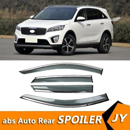 For KIA sorento 2015 Window Visor Vent Shades Sun Rain Deflector Guard For KIA sorento Auto Accessories 4PCS/SET