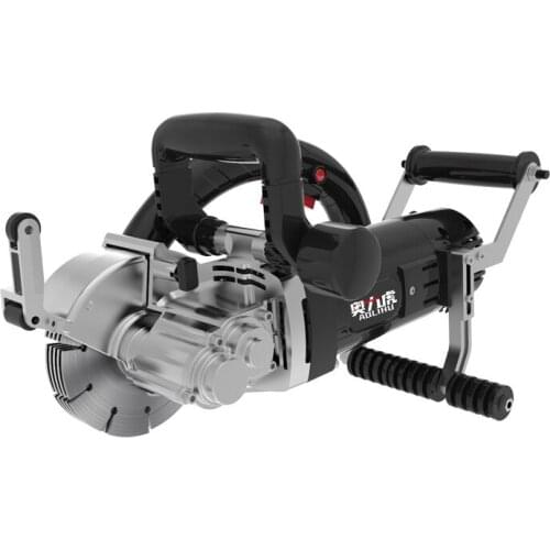 Slotting machine dust-free water cooling one-time forming wall concrete cutting machine multifunctional