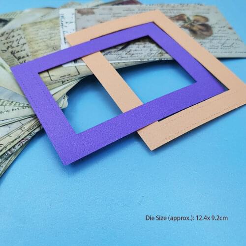 Die Cutting And Cutting Dies For Cards Frame Slimline Dies Scrapbooking Mold Craft Stencil and Card Metal Cutting Dies 2021