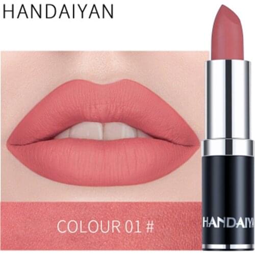 Matte Velvety Lipstick Long Lasting Moisturizing High Pigmented Lipstick MU8669