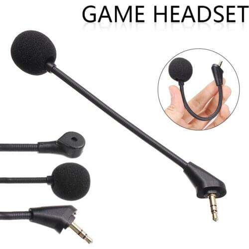 Mayitr 1pc Replacement Game Mic Portable Mini Wireless Microphone For HyperX Cloud Alpha Gaming Headset