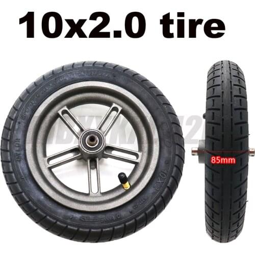 10x2.0 nylon tires upgraded 10 Inches Electric Scooter tyre with wheel hub for Xiaomi Mijia M365 Motor wheel tyres Wheel