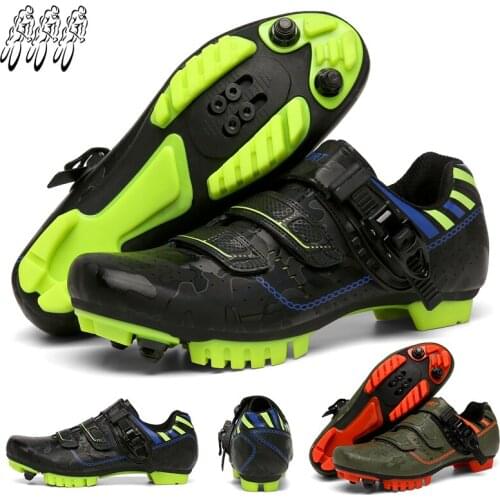 2021 New Mountain Cycling Shoes Mens Professional Outdoor Sports Cycling Shoes Sapatilha Ciclismo Mtb Ultralight Cycling Shoes