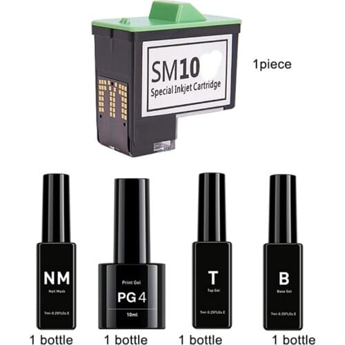 O2 mobile nail printer PG4 gel sm10 ink cartridge world wide tracking available