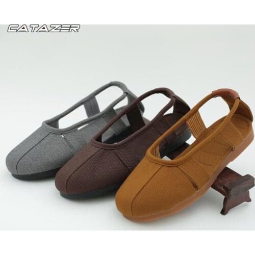 Chinese Shaolin Kung Fu Shoes Martial Arts Wushu Training Sports Sneakers Buddhist Monk Footwear Read Description about Size