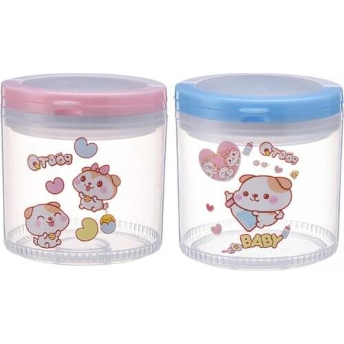 Newborn Baby Milk Powder Box Portable Infants Food Storage Case Travel Clear Container Sealed Snacks Dried Fruit Sealed Storage