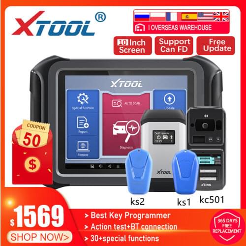 XTOOL X100MAX Advanced Key Programming Tools X100 PAD IMMO&Key Programmer & All System Diagnosis 30+Serve Bi-Directional Scanner